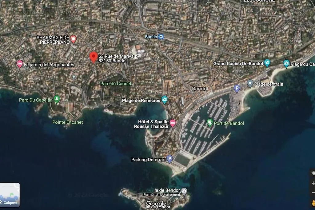 Beach Walk Climatise Piscineparkingproche Mer 0*, Bandol Frankreich